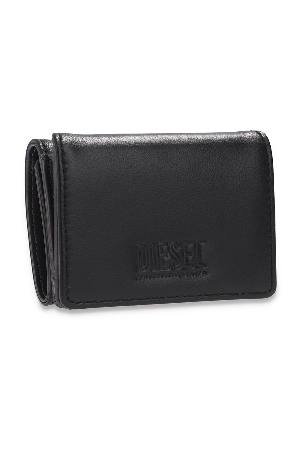 Trifold wallet with logo Diesel SchaferandweinerShops WF